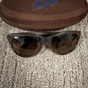 Maui Jim Dark Brown Sunglasses